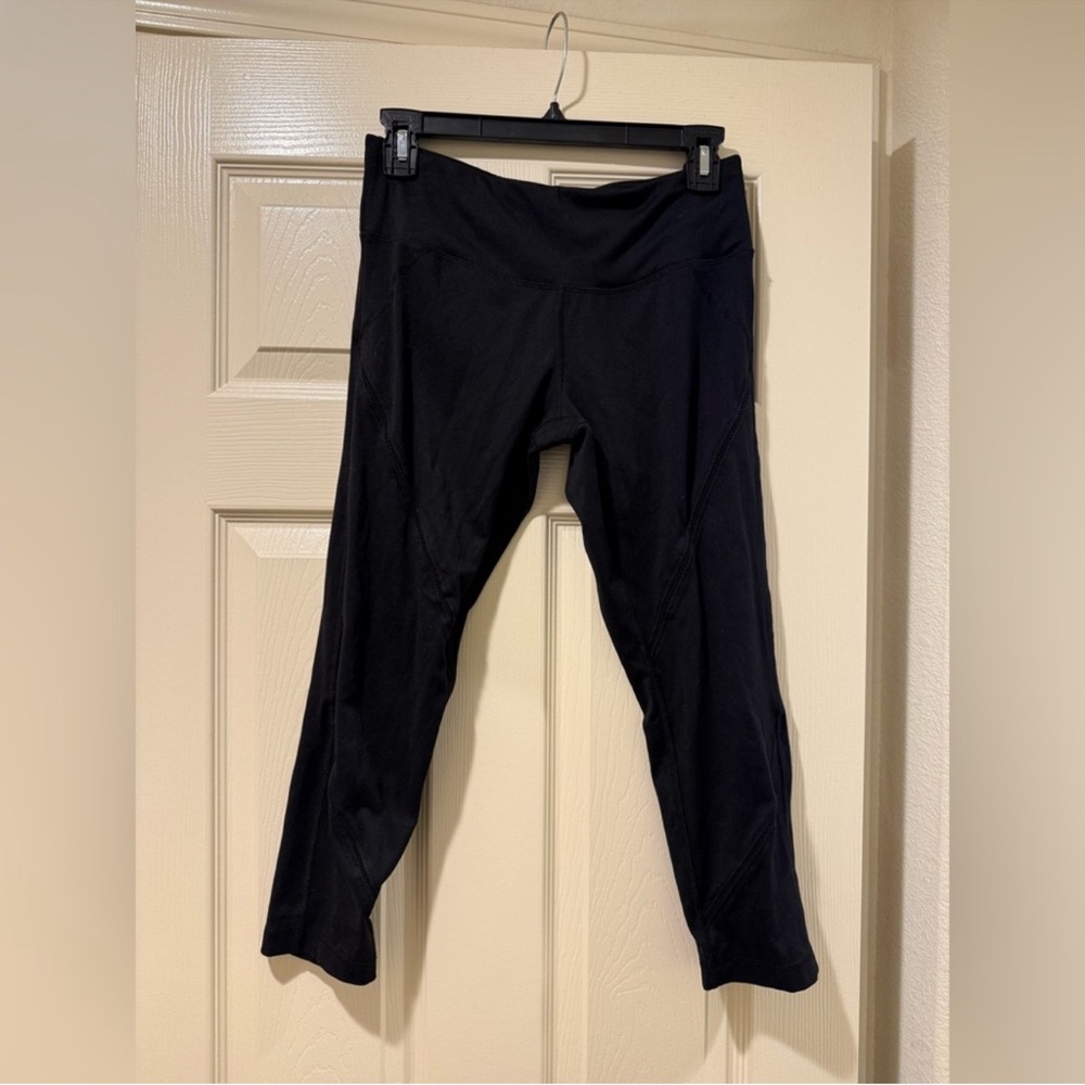 Yogalicious Black Crop Athletic Leggings